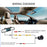 RG-202 Car Rear View Mirror Display 4.3'' Truck Rearview Mirror Screen with Waterproof Round Camera - 7