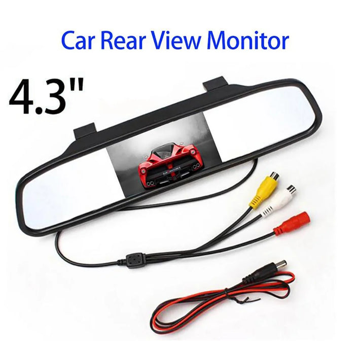 RG-201 4.3-inch LCD Video Display Car Rear View Monitor Parking and Reverse System - 3