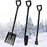 MAIZELAI 3 In 1 Detachable Ice Scraper Windshield Ice Breaker Winter Snow Brush Shovel Car Snow Remover Kit - 2