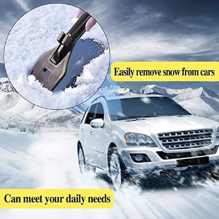 MAIZELAI 3 In 1 Detachable Ice Scraper Windshield Ice Breaker Winter Snow Brush Shovel Car Snow Remover Kit - 6