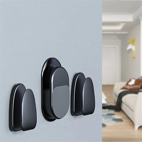 Car Phone Mount Wall-mounted Self-adhesive Hook Multifunctional Wall Hanging Hook Set - 1