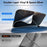 NMOISS M Size Car Windshield Sun Shade Umbrella Double Layer UPF50+ 99% UV Protection Umbrella Cover - Beige - 2