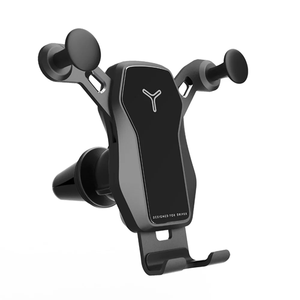 Car Phone Holder Air Outlet Car Navigation Mobile Phone Holder for iPhone Huawei Xiaomi Samsung Etc - 1