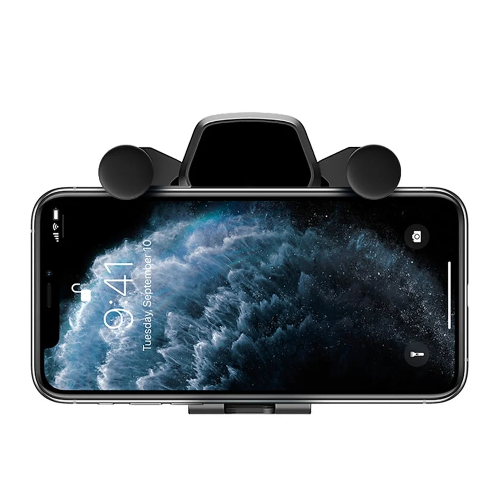 Car Phone Holder Air Outlet Car Navigation Mobile Phone Holder for iPhone Huawei Xiaomi Samsung Etc - 2