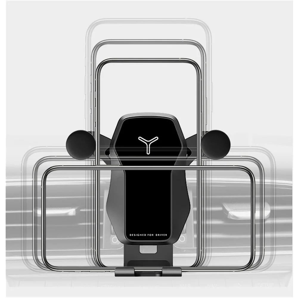 Car Phone Holder Air Outlet Car Navigation Mobile Phone Holder for iPhone Huawei Xiaomi Samsung Etc - 3