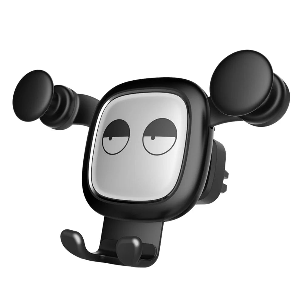 Cartoon Creative Gravity Car Bracket Air Outlet Phone Holder - Logy Bear - 1