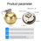 G15 WiFi Real-Time Tracker IP67 Waterproof Collar Tinkle Bell Finder Tracking Collar Device - Gold - 3