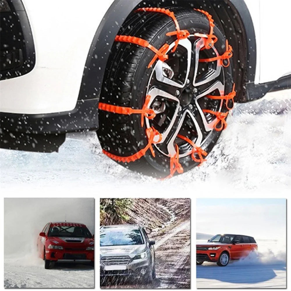 20Pcs Car Winter Tires Snow Chain Outdoor Car Winter Tire Wheels Chains Snow Wheel Tyre Cable Belt - 2
