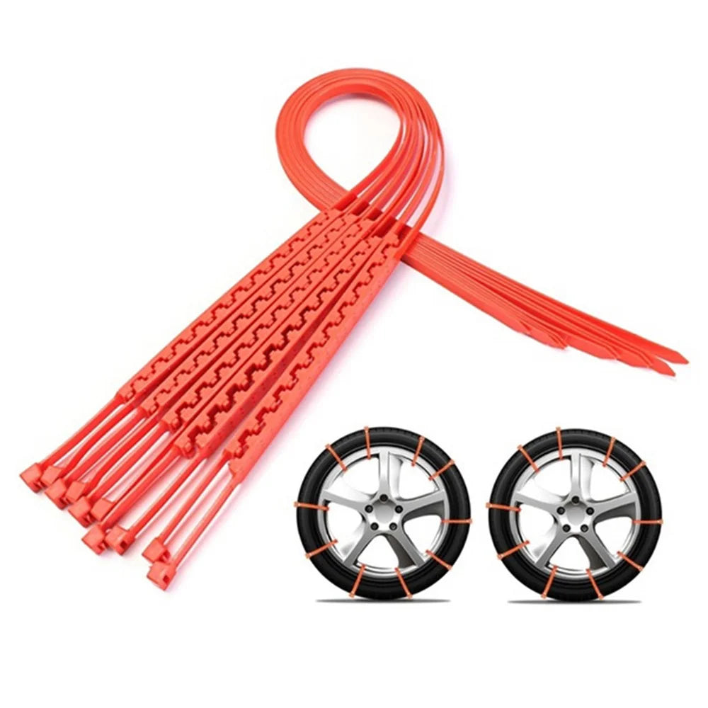 20Pcs Car Winter Tires Snow Chain Outdoor Car Winter Tire Wheels Chains Snow Wheel Tyre Cable Belt - 5