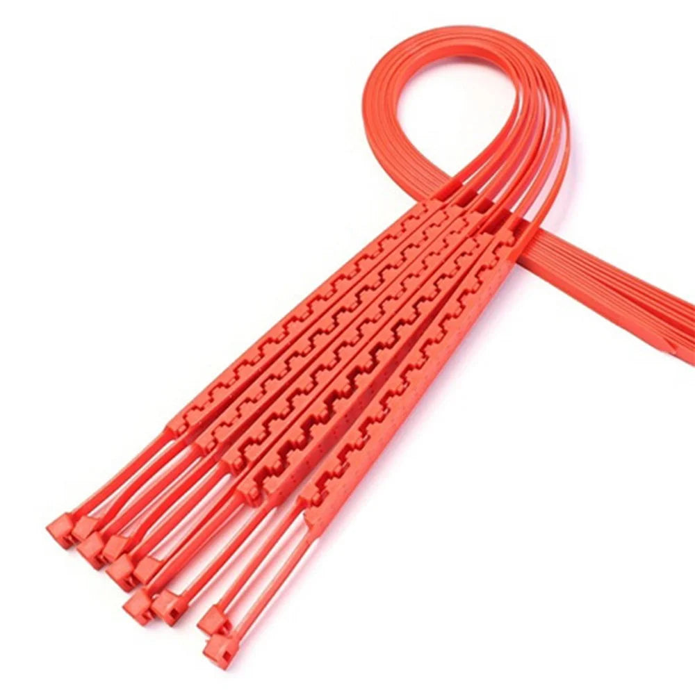 20Pcs Car Winter Tires Snow Chain Outdoor Car Winter Tire Wheels Chains Snow Wheel Tyre Cable Belt - 6