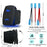 Horn Button Momentary Rocker Switch LED Light 12V 20A / 24V 10A Switch with Jumper Wires Set - 5