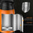 YT-1000A 12V 1000ml Car Electric Kettle Digital Display Stainless Steel Boiling Water Cup (No FDA Certificate) - Orange - 4