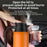 YT-1000A 12V 1000ml Car Electric Kettle Digital Display Stainless Steel Boiling Water Cup (No FDA Certificate) - Orange - 6