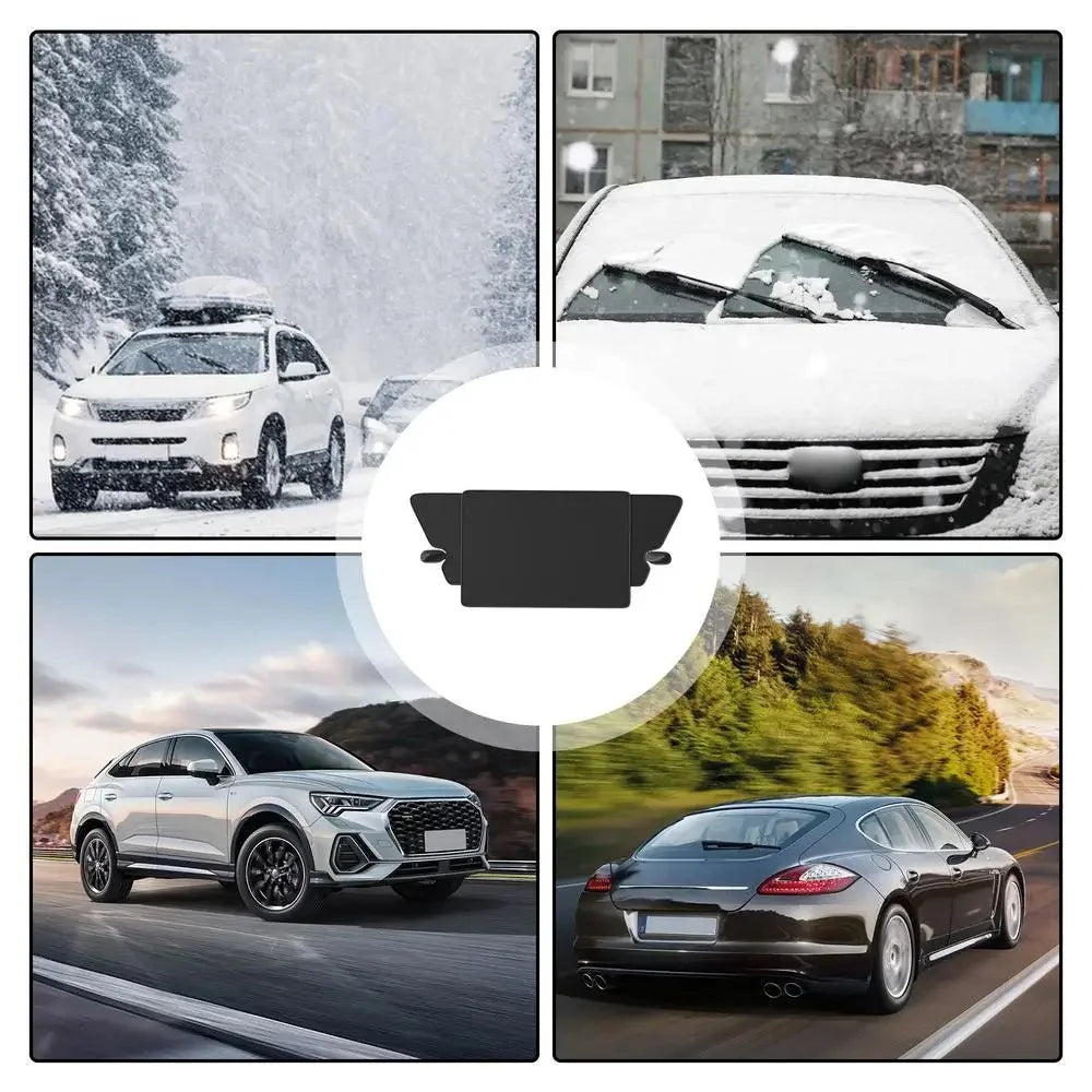 Car Windshield Snow Cover Oxford Cloth Snowproof Frost-proof Sun-proof Cover - 2