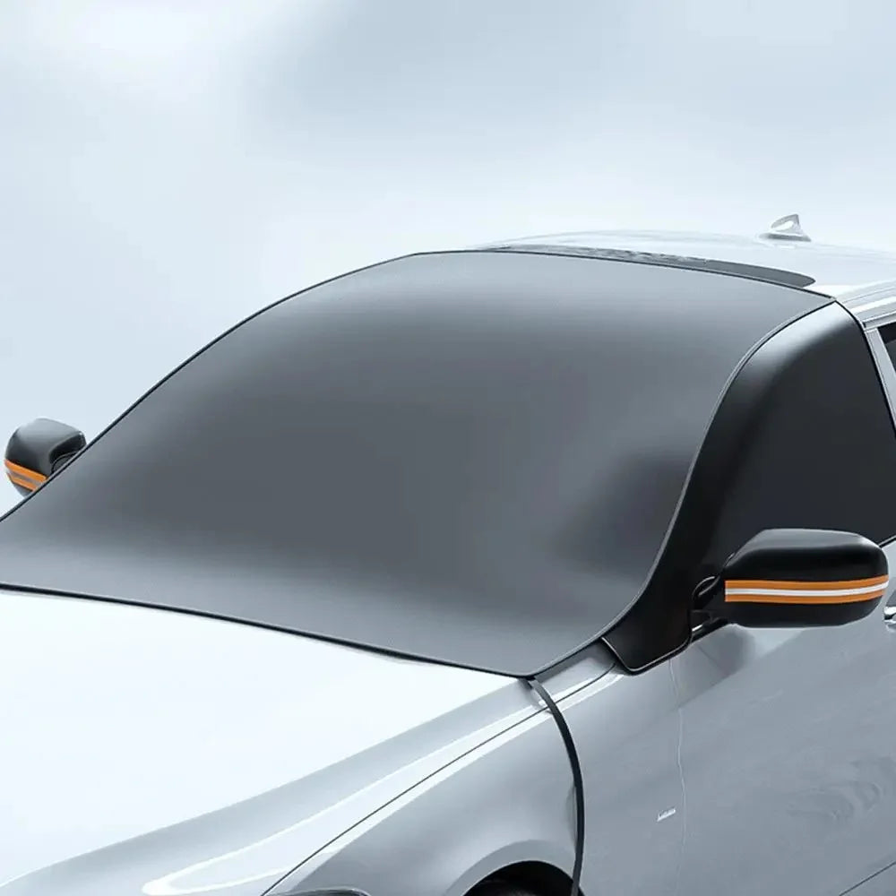 Car Windshield Snow Cover Oxford Cloth Snowproof Frost-proof Sun-proof Cover - 3