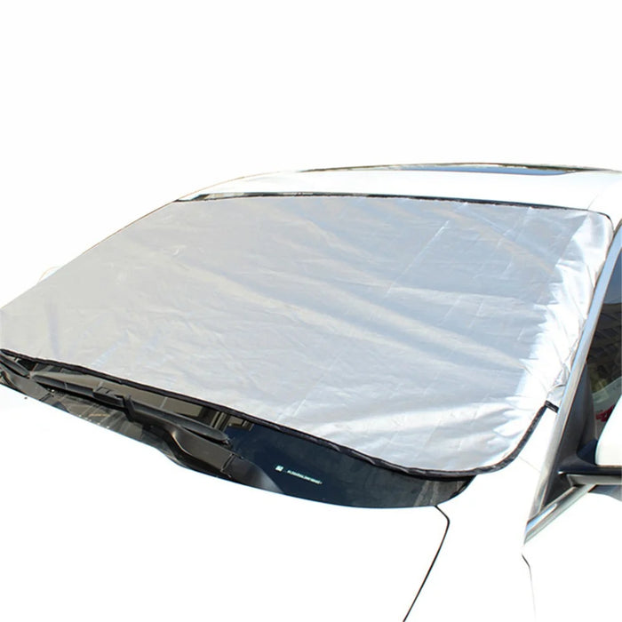 BY-689 200*70cm Car Windshield Protective Cover Aluminium Film Snow-proof Sun-proof Cover - 3