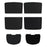 For Model Y 2 Sets Car Glass Roof Sunshade + 1 Set Rear Windshield Sun Shade - Black - 1