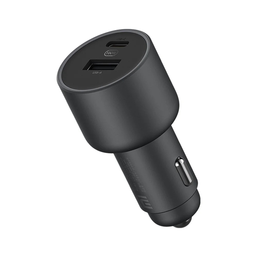 XIAOMI CC07ZM Type-C + USB Dual Ports Fast Car Charger 1A1C 100W (Chinese Version) - 1
