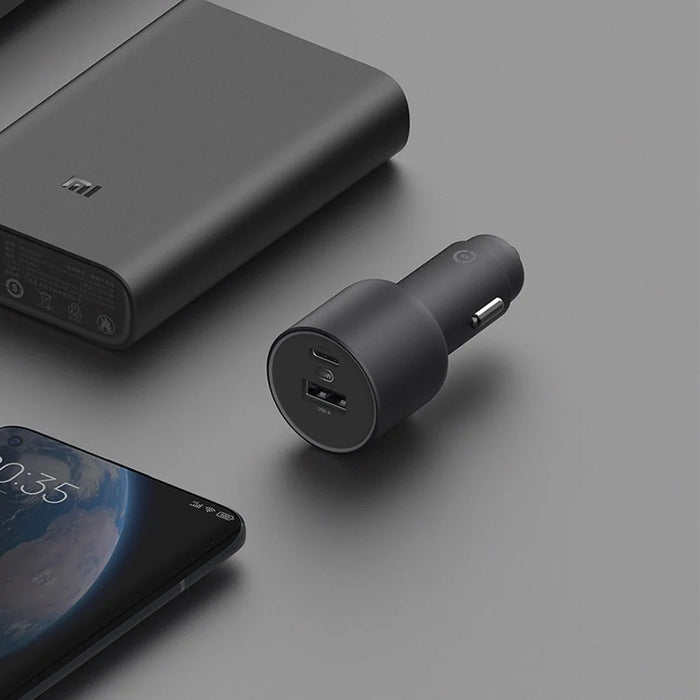 XIAOMI CC07ZM Type-C + USB Dual Ports Fast Car Charger 1A1C 100W (Chinese Version) - 7