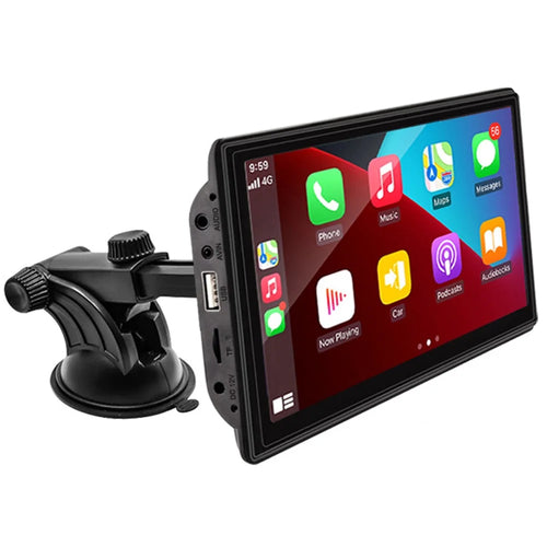 W500A 7-inch Touch Screen Car Wireless Carplay FM Radio HD Video MP5 Player with 8-LED Camera - 1