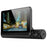 909 Car DVR Dash Cam 1080P Night Vision Parking Monitoring 4.0-inch Touch Screen 3 Cameras Driving Recorder - 1