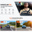 C15 Dual Dash Cam Front 4K Rear 1080P Parking Mode WiFi Car Camera with ADAS GPS - 7