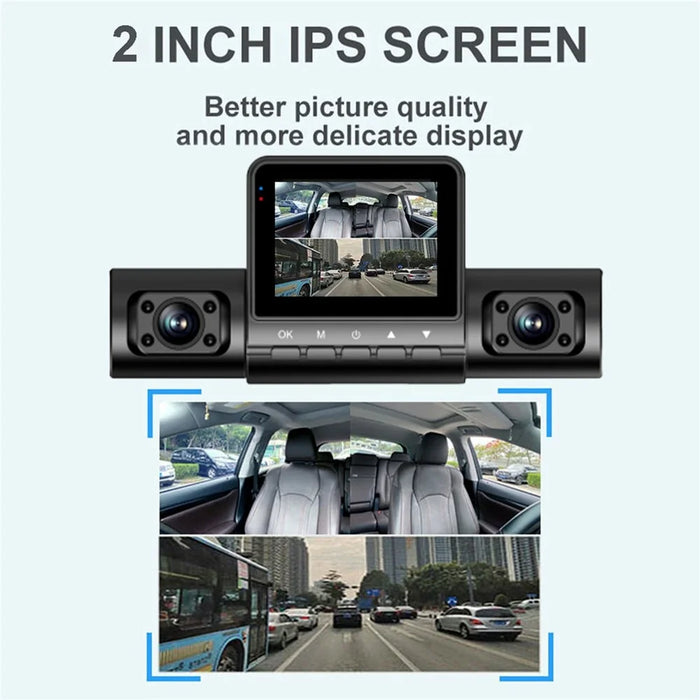 M80 Pro Car DVR Dash Cam 1080P Night Vision Parking Monitoring 4 Cameras Car Driving Recorder - 5