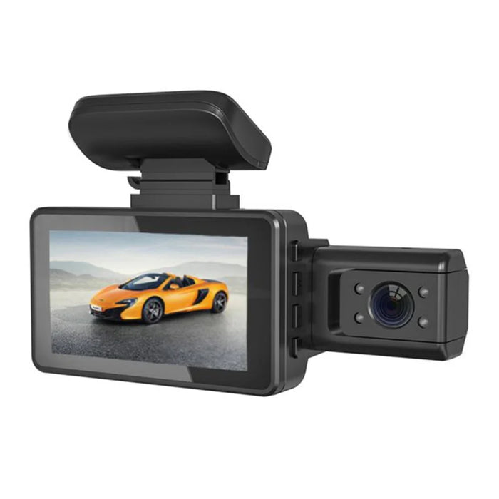 Front and Rear Recording Dash Cam 1080P HD Night Vision Car Camera Recorder ( without WiFi ) - 2