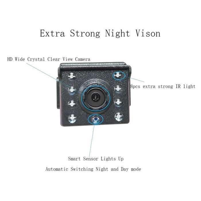 R5037 4.3 Inch HD 1080P Car Monitor Camera for Baby Rear Facing Seat Wide Angle Infrared Camera - 7