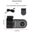 U9 Pro 1080P HD Dash Cam Zinc Alloy 120 Degree Wide Angle Car DVR Camera with Parking Monitor - 5