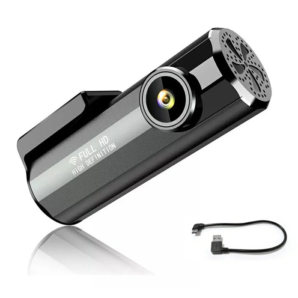 1080P HD Lipstick Size Dash Cam WiFi Smartphone Viewing Voice Control Camera with Parking Monitor - 1