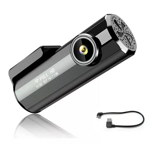 1080P HD Lipstick Size Dash Cam WiFi Smartphone Viewing Voice Control Camera with Parking Monitor - 1