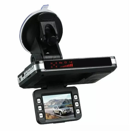 2 In 1 Night Vision Car DVR Speed Camera Alert Dash Cam Radar Detector ( Russian Version ) - 1