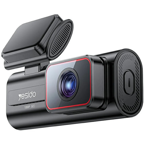YESIDO KM21 Car Dash Cam 1080P HD 145 Degree Wide Angle 24 / 7 Monitoring Emergency Driving Recorder - 1