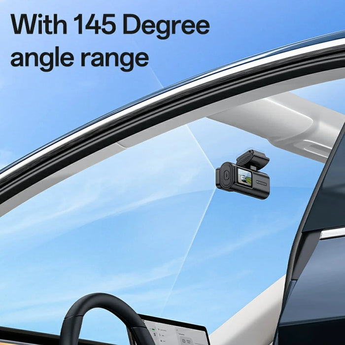 YESIDO KM21 Car Dash Cam 1080P HD 145 Degree Wide Angle 24 / 7 Monitoring Emergency Driving Recorder - 4