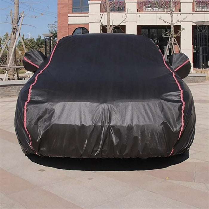 Outdoor Full Protection Car Cover Snowproof Sunshade Waterproof Dustproof Cover for SUV - Black / M - 2