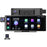 R5026 2K Front + 1080P Rear Dual Lens 10.26 Inch Bluetooth-compatible CarPlay Car Dash Cam AHD Camera with 2 Brackets - 1