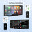 R5026 2K Front + 1080P Rear Dual Lens 10.26 Inch Bluetooth-compatible CarPlay Car Dash Cam AHD Camera with 2 Brackets - 4