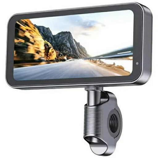 SJCAM RD10 6.25 Inch CarPlay  /  Android Auto Wireless Screen Mirroring Dual Camera Waterproof Motorcycle Dash Cam - 1