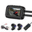 V9 Motorcycle Dash Cam Front and Rear Camera 1080P HD WiFi Night Vision IP65 Waterproof Dual Dash Camera - No GPS - 1