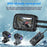 V9 Motorcycle Dash Cam Front and Rear Camera 1080P HD WiFi Night Vision IP65 Waterproof Dual Dash Camera - No GPS - 6