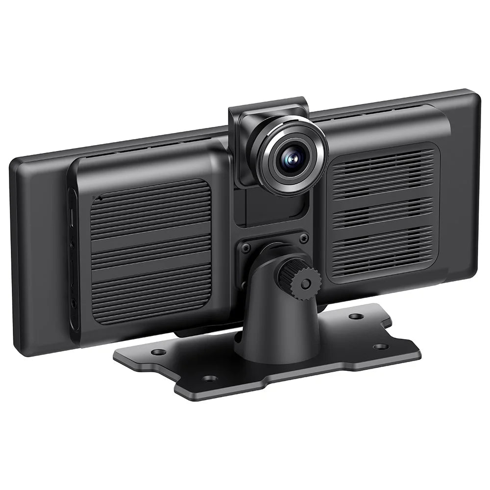 H18C 10.26 inch Wireless CarPlay Dash Cam 4K+1080P Dual Lens Casting MP5 with Night Vision /  Wide Angle Car DVR For Android - 2