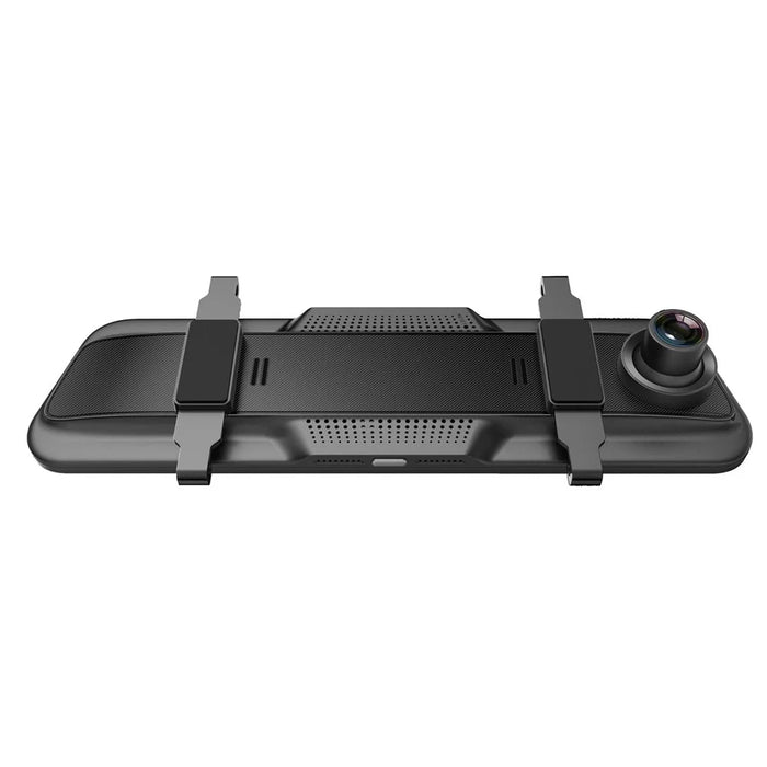 904 9.66 inch Touchscreen Dash Cam CarPlay Full-Screen Streaming Rearview Mirror 4K+1080P Dual Lens Car DVR with Night Vision  /  Emergency Recording - 4