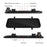 904 9.66 inch Touchscreen Dash Cam CarPlay Full-Screen Streaming Rearview Mirror 4K+1080P Dual Lens Car DVR with Night Vision  /  Emergency Recording - 7