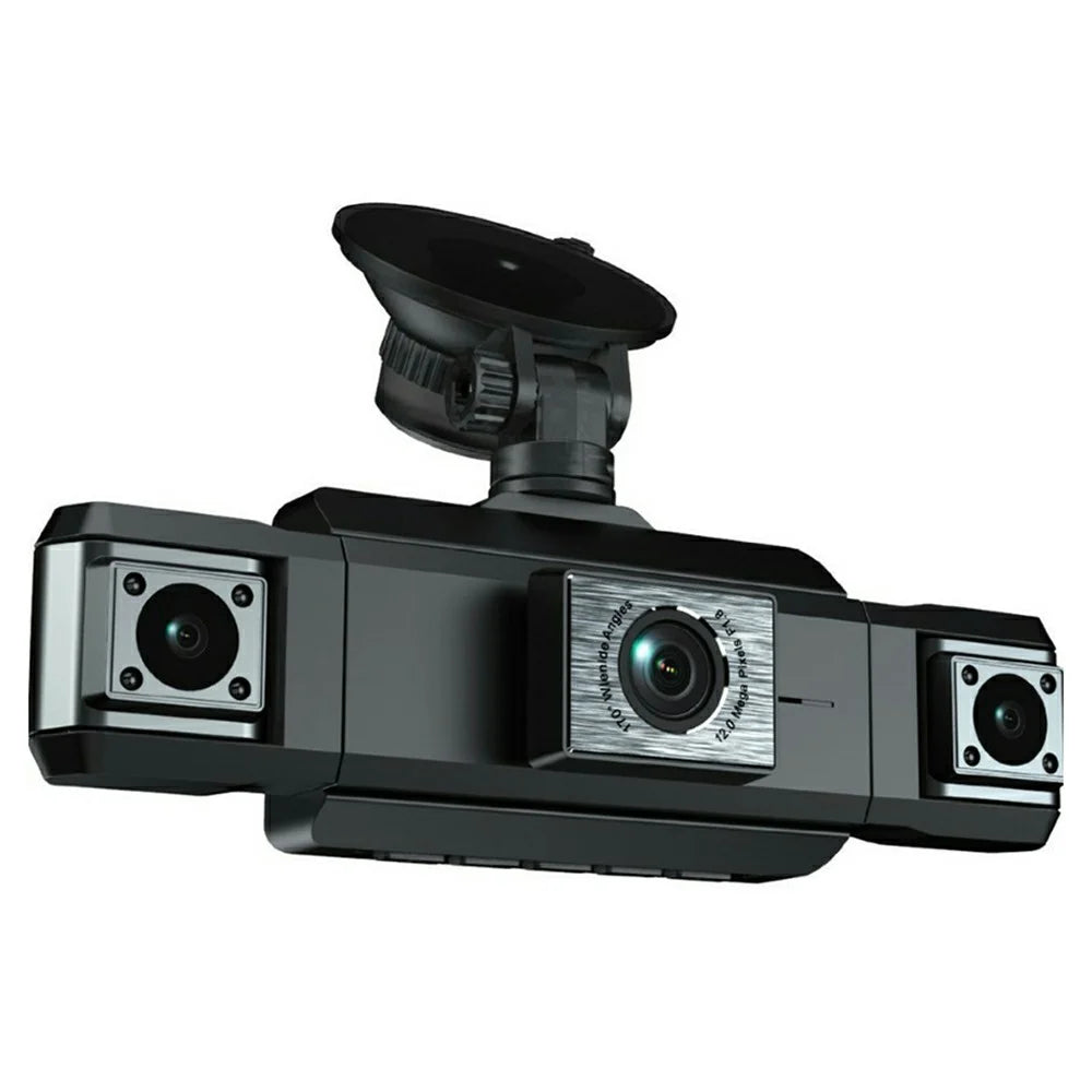 9728D 1080P WiFi Dash Cam HD 4 Channel Cameras with Night Vision Loop Recording - 1