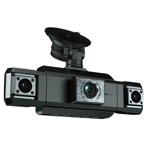 9728D 1080P WiFi Dash Cam HD 4 Channel Cameras with Night Vision Loop Recording - 1