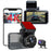 Y06 4K Front + 2K Rear Dash Cam 3.0 Inch IPS Screen Loop Recording Night Vision Driving Recorder Camera - Black - 1