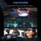 Y107 4 Lens Dash Cam 1080P HD Night Vision Car DVR Front Rear Left Right Recording - Black - 4