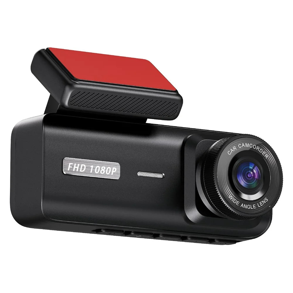 9716 3 Channel Car Dash Cam WiFi 1080P FHD Wide Angle Night Vision Front Rear Interior Camera for Car Recording - Black - 1