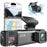V56 4K 1080P Dash Cam Front Rear Camera GPS 5GHz WiFi Night Vision Parking Monitor Car DVR - Black - 1